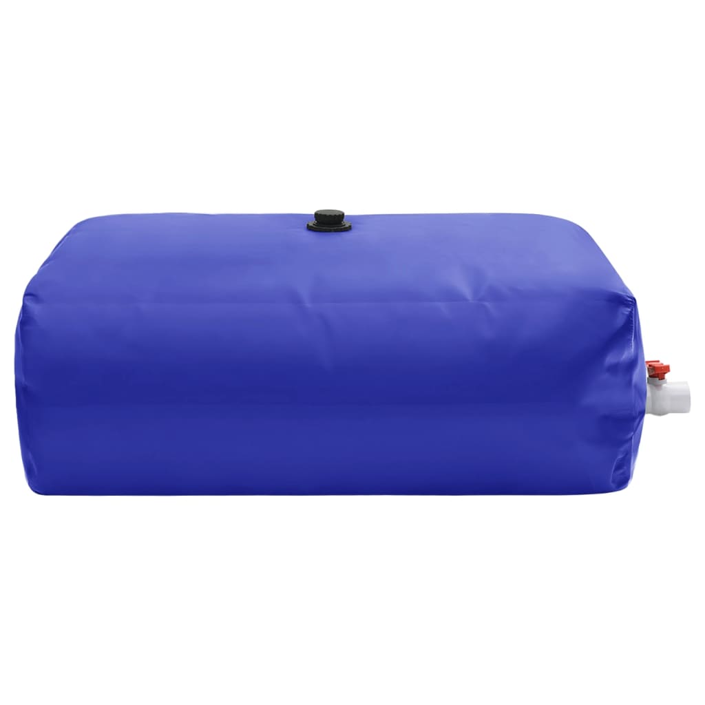 vidaXL Nádrž na vodu s kohútikom skladacia 500 l PVC