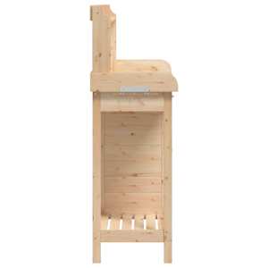 Přesazovací stůl se skříňkou 110,5x45x124,5 cm masivní jedle - obrázek 8