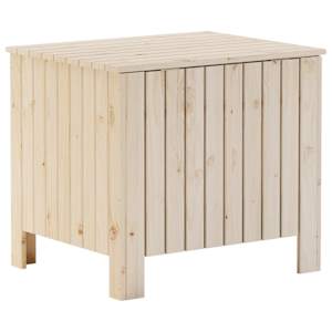 Úložný box s víkem RANA 60 x 49 x 54 cm masivní borové dřevo - obrázek 6