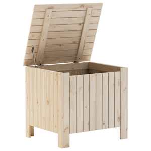 Úložný box s víkem RANA 60 x 49 x 54 cm masivní borové dřevo - obrázek 7