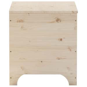 Úložný box s víkem RANA 60 x 49 x 54 cm masivní borové dřevo - obrázek 5