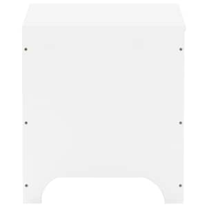 Úložný box s víkem RANA bílý 60x49x54 cm masivní borové dřevo - obrázek 5