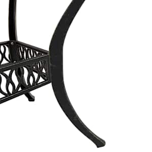 3dílný bistro set bronzový litý hliník - obrázek 5