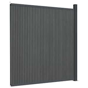 Plotový dílec WPC šedý 173 x 186 cm - obrázek 5