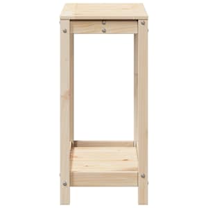 Přesazovací stůl s policí 82,5x35x75 cm masivní borové dřevo - obrázek 6