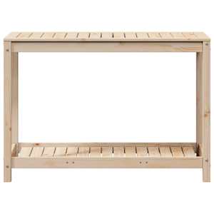 Přesazovací stůl s policí 108 x 50 x 75 cm masivní borové dřevo - obrázek 5