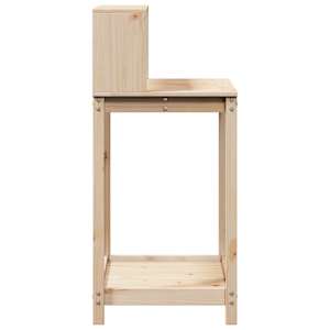 Přesazovací stůl s policemi 82,5x50x109,5 cm masivní borovice - obrázek 6