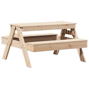 vidaXL piknikulaud lastele 88x97x52 cm m&auml;nnipuit