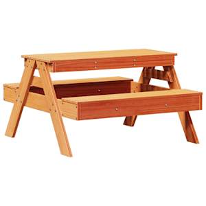 Piknikový stůl pro děti voskově hnědý 88 x 97 x 52 cm borovice - obrázek 6