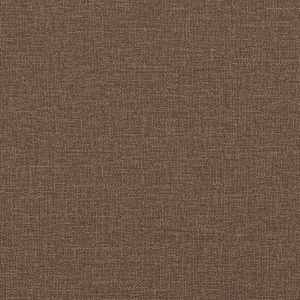 Masážní lenoška s podhlavníkem hnědá textil - obrázek 9