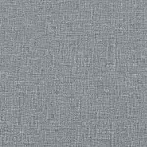 Masážní lenoška s poduškami světle šedá textil - obrázek 10