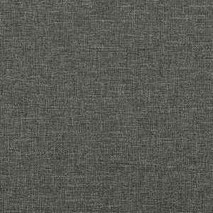 Rám postele bez matrací tmavě šedá 120x190 cm textil - obrázek 8