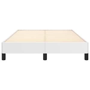 Rám postele bez matrace bílý 120x190 cm umělá kůže - obrázek 5