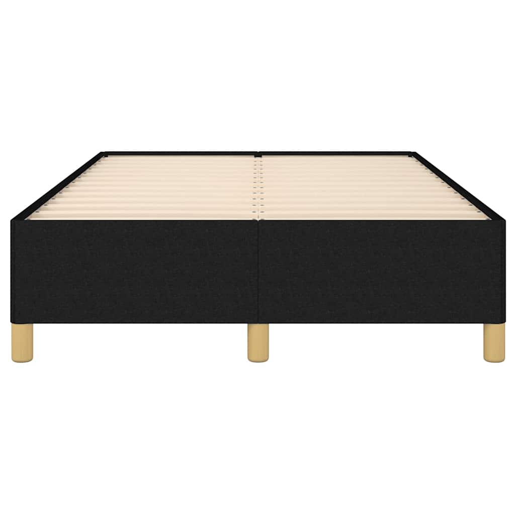 vidaXL Bedframe zonder matras 120x190 cm stof zwart, foto 4