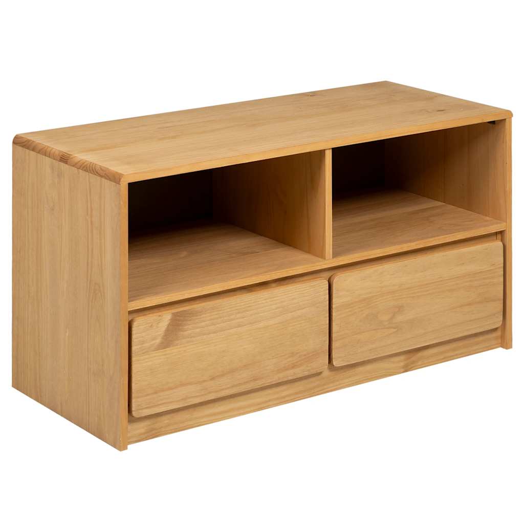 Thumbnail - vidaXL TV-Schrank SAUDA Eiche-Optik 99x43x55 cm Massivholz Kiefer