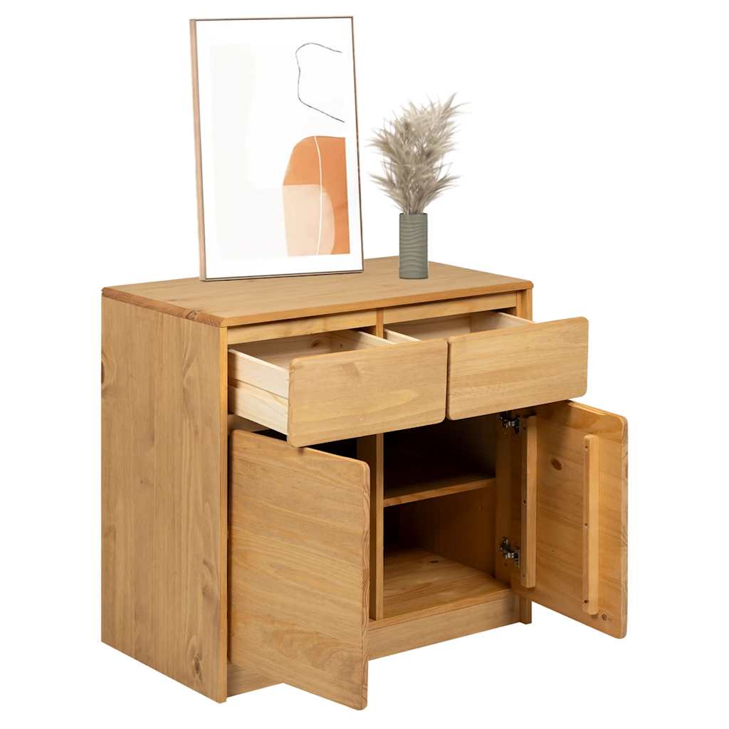 Thumbnail - vidaXL Sideboard SAUDA Eiche-Optik 80x43x75,5 cm Kiefernholz
