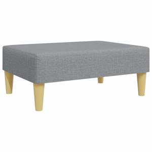 vidaXL jalapink, helehall , 77x55x31 cm, samet