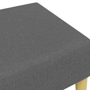 Podnožka tmavě šedá 77 x 55 x 31 cm textil - obrázek 6