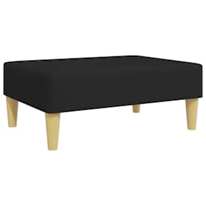 vidaXL jalapink, must, 77x55x31 cm, samet