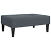 vidaXL jalapink, tumehall, 77x55x31 cm, samet