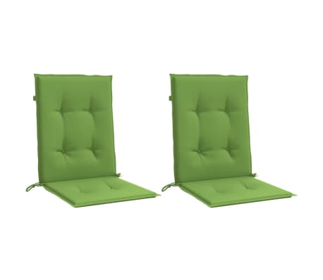 vidaXL Almofadões lombares p/ cadeiras 2pcs 100x50x4cm mesclado tecido