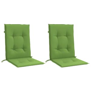vidaXL Almofadões lombares p/ cadeiras 2pcs 100x50x4cm mesclado tecido