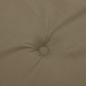 Podušky na židli nízké opěradlo 2 ks taupe melanž 100x50x4 cm - obrázek 8