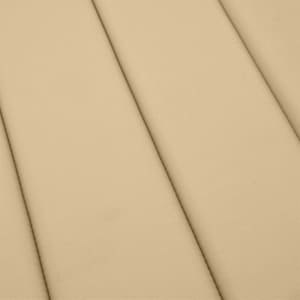 Poduška na lehátko béžová melanž 186x58x4 cm textil - obrázek 8