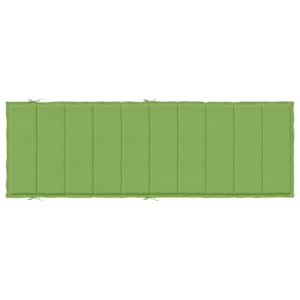 Poduška na lehátko zelená melanž 186x58x4 cm textil - obrázek 6