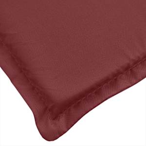 Poduška na lehátko vínová melanž 186x58x4 cm textil - obrázek 8