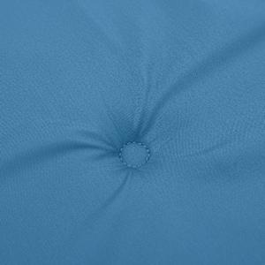 Poduška na polohovací židli modrá melanž (75+105) x 50 x 4cm textil - obrázek 7