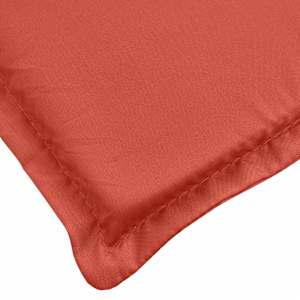 Poduška na lehátko červená melanž 200 x 50 x 4 cm textil - obrázek 6