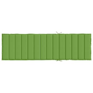 Poduška na lehátko zelená melanž 200 x 60 x 4 cm textil - obrázek 5