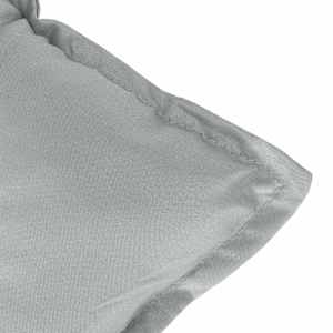 Poduška na zahradní lavici světle šedá melanž 100x50x7cm textil - obrázek 5