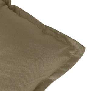 Poduška na zahradní lavici taupe melanž 100 x 50 x 7 cm textil - obrázek 6