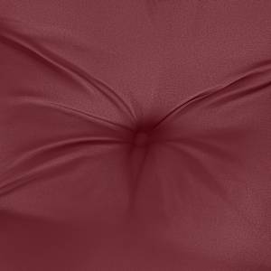 Poduška na zahradní lavici vínová melanž 120 x 50 x 7 cm textil - obrázek 6