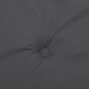 Poduška na zahradní lavici antracitová melanž 150x50x7cm textil - obrázek 6