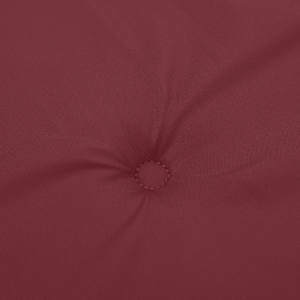 Poduška na zahradní lavici vínová melanž 150 x 50 x 7 cm textil - obrázek 6