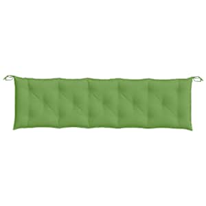Poduška na zahradní lavici zelená melanž 180 x 50 x 7 cm textil - obrázek 4