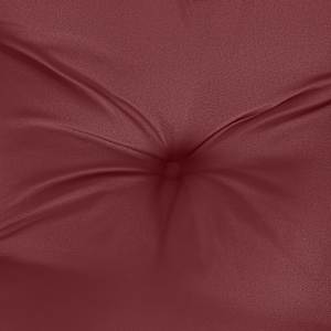 Podušky na zahradní lavici 2 ks vínová melanž 100x50x7cm textil - obrázek 7