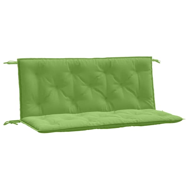vidaXL aiapingi istmepadjad 2 tk, roheline, 120x50x7 cm, kangas