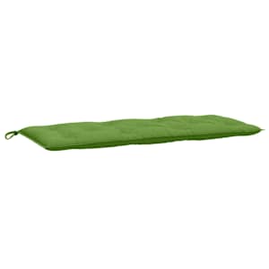 Podušky na zahradní lavici 2 ks zelená melanž 120x50x7cm textil - obrázek 5