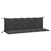 vidaXL aiapingi istmepadjad 2 tk, antratsiithall, 180x50x7 cm, kangas