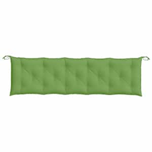 Podušky na zahradní lavici 2 ks zelená melanž 180x50x7cm textil - obrázek 6