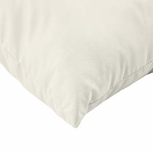 Podušky na palety 2 ks krémová melanž textil - obrázek 7