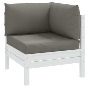 Blazine za palete 3 kosi melanž temno sivo blago