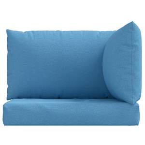 Podušky na palety 3 ks modrá melanž textil - obrázek 4