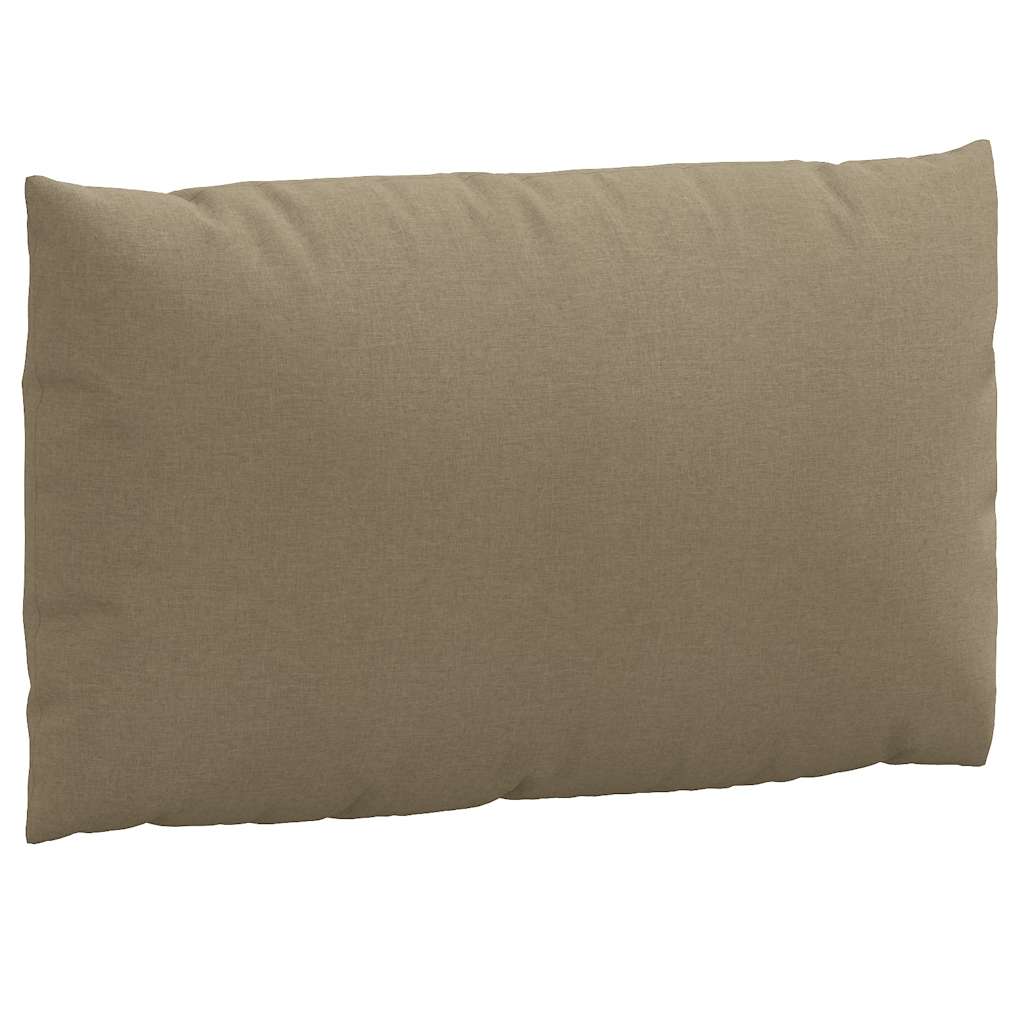 Podušky na palety 3 ks taupe melanž textil - obrázek 6