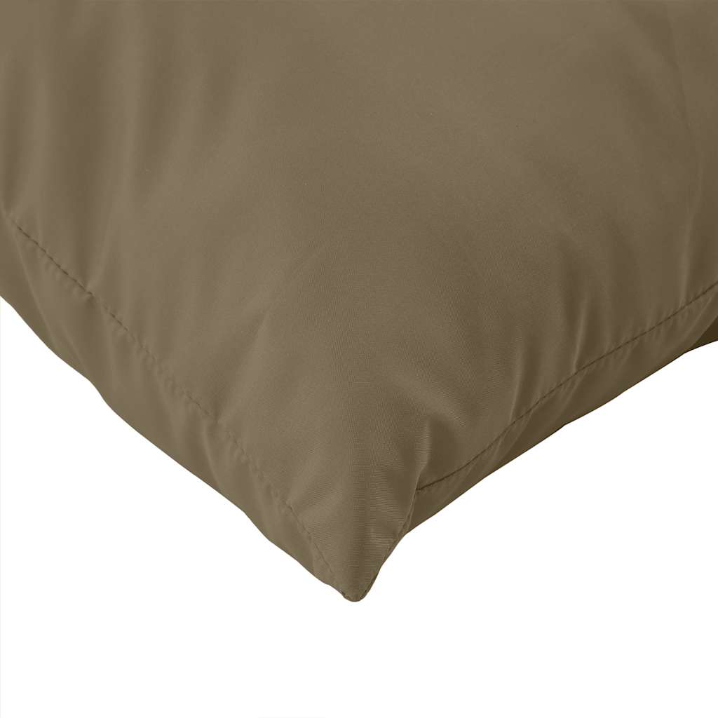 Podušky na palety 3 ks taupe melanž textil - obrázek 7