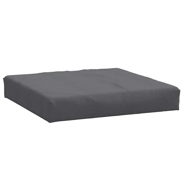 vidaXL euroaluse istmepadi, antratsiithall, 60x60x9,5 cm, kangas
